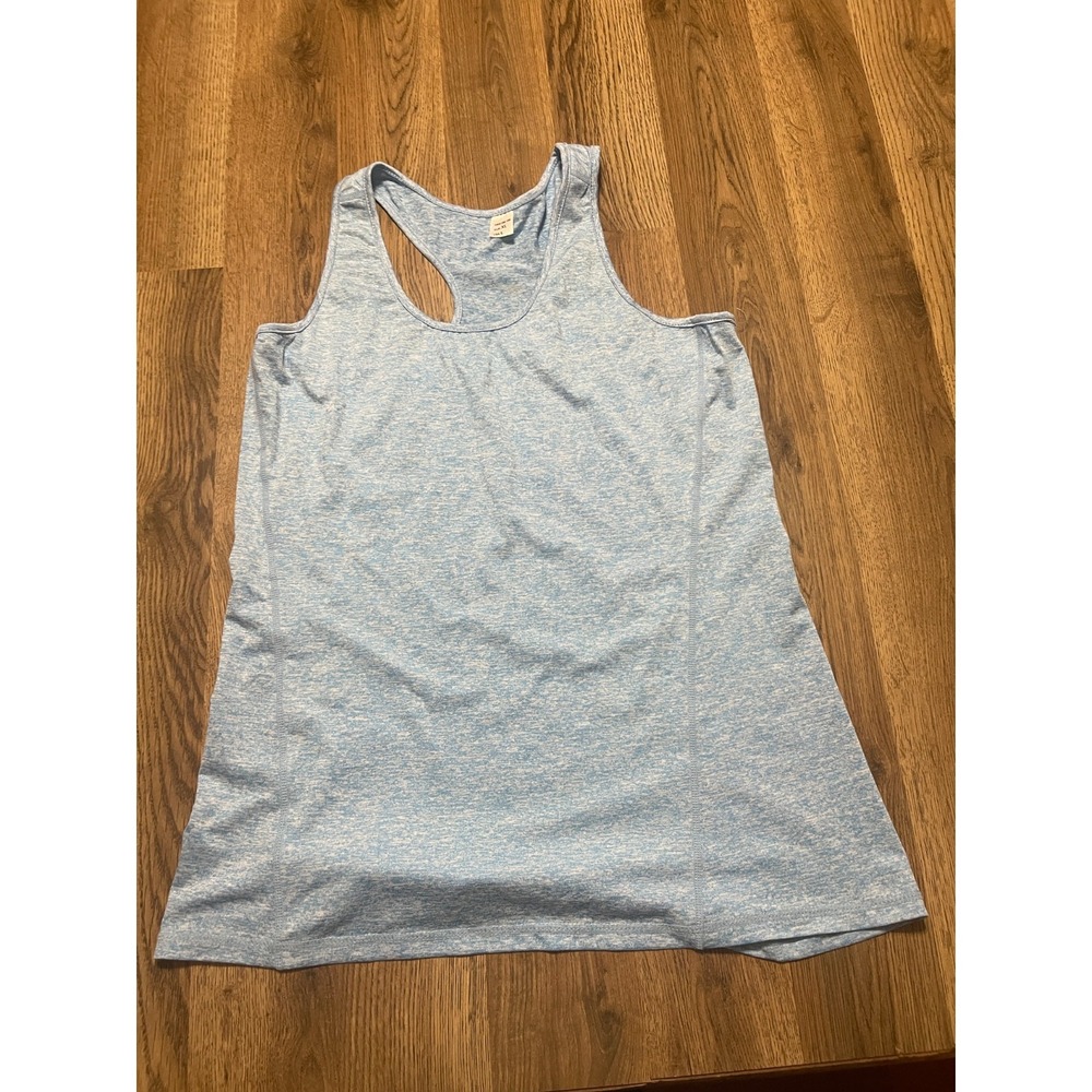 Neleus Tank Top, Women's Size Large, Blue, Activewear Top